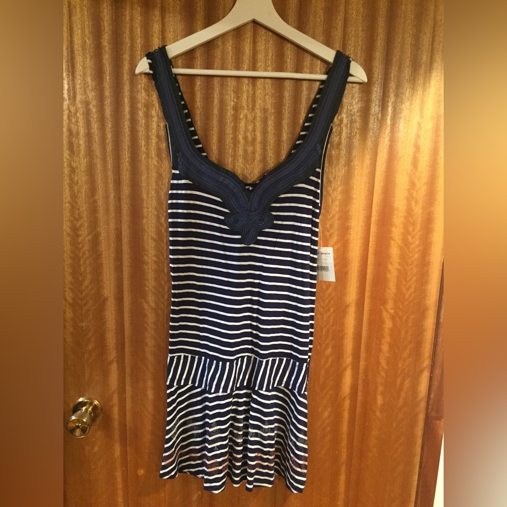 Sailor sport dress tunic top Free People new size M